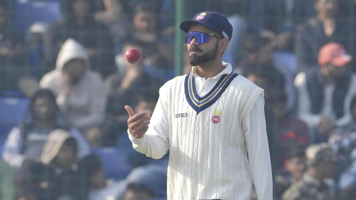 Virat Kohli fails on Ranji Trophy return, loses off-stump during Delhi vs Railways match at Arun Jaitley Stadium